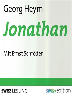 cover image of Jonathan